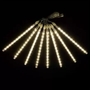 Ver imagem 1 de Chuva de Meteoro Branco Snower R 8 Tubos Cascata Natal Pisca Luzes Branco Quente 110v/220v