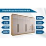 Guarda Roupa Casal 6 Portas e 6 Gavetas Sollo Plus Cumaru - Novo Horizonte - 2
