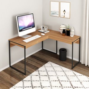 Mesa para Escritório em L Industrial Me4157 