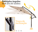 Ver imagem 5 de Ombrelone Summer 3m com Base - Marrom