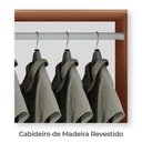 Ver imagem 5 de Guarda-roupas Vinhedo 100% Mdf Tuboarte 4 Portas 2 Gavetas em Incluso Espelho e Pes/pvc