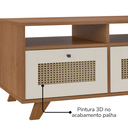 Ver imagem 5 de Mesa de Centro 2 Gavetas 91 Cm Mdf 4672 Cinamomo Off White Arly