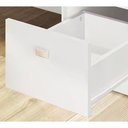 Ver imagem 4 de Gaveteiro Para Escritorio 03 Gavetas Me4108 Branco Branco