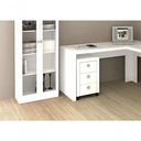 Ver imagem 2 de Gaveteiro Para Escritorio 03 Gavetas Me4108 Branco Branco