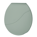 Ver imagem 1 de Assento Tampa para Vaso Sanitário Oval Almofadado Bellart Cor Verde Malva Durín
