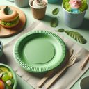 Ver imagem 1 de Kit de Papel Prato, Copo e Guardanapo Verde 40 Unidades e Vermelho 40 Unidades Silverfestas