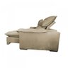 Sofá Retrátil e Reclinável 210cm Paris Zênett Estofados - 8