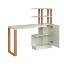 Ver imagem 2 de Escrivaninha com Balcão 1,53m Estilo Industrial F17 Pradel Móveis