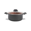 Ver imagem 1 de Caçarola com Tampa Brinox Topázio Antiaderente Pró-flon Ø 18 Cm 1,9 Litros Cinza Range