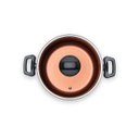 Ver imagem 4 de Caçarola com Tampa Brinox Topázio Antiaderente Pró-flon Ø 18 Cm 1,9 Litros Cinza Range