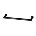 Ver imagem 1 de Porta Toalha Toalheiro de Rosto Banheiro 35cm em Aço Inox Black Matte Linha Tessália Stainless