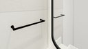 Ver imagem 4 de Porta Toalha Toalheiro de Rosto Banheiro 35cm em Aço Inox Black Matte Linha Tessália Stainless