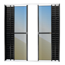Ver imagem 1 de Porta Balcão Alumínio 6F.210 x 200 V.Refl.Mix Preto Brimak