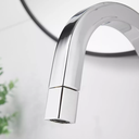 Ver imagem 4 de Torneira Lavatório Luxo Link Quadrada com Bico Acionador Cromada 1/4 de Volta Concept Metais 1073 Li