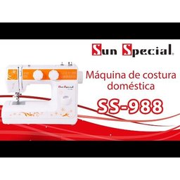 Máquina Costura Doméstica Ss-988 110V Mecânica Preta - Sun Special - 9