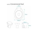 Ver imagem 3 de Assento Sanitário Universal Azalea Softclass Policlass