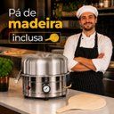 Ver imagem 7 de Forno de Pizza a Gás Alfa Suportel Inox 35cm com Pá Madeira N/a Inox