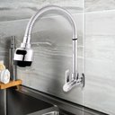 Ver imagem 1 de Torneira Flexível 100% Cromada Bocal Preto Liso Arejador Móvel Cozinha