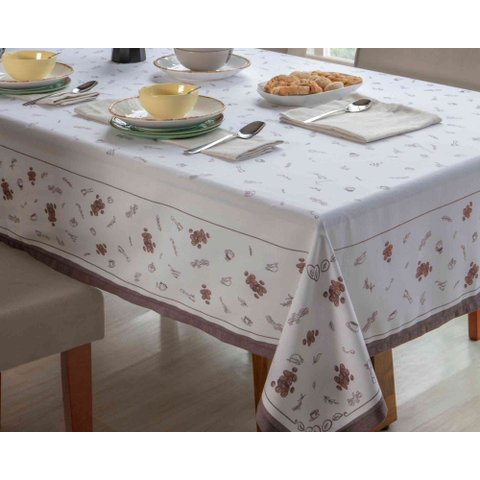 Toalha Nova Mesa Digital 1,60 x 3,50 Macchiato Kacyumara 000987.6795.U
