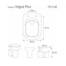 Assento Sanitário Vogue Plus Softclass Policlass - 3