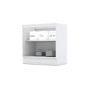 Ver imagem 2 de Módulo Balcão de Cozinha 2 Portas 80cm Branco Emily Espresso Móveis