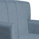 Ver imagem 3 de Jogo de 2 Poltronas Camila para Clínica Psicanálise - Linho - Sv Decor:linho Azul