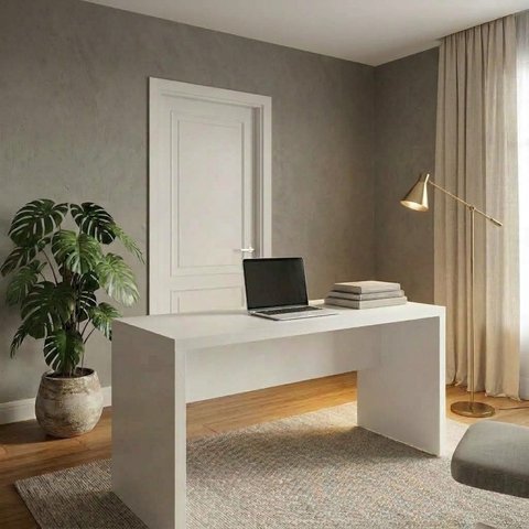 Mesa Escrivaninha Home Office 163x74,5x60cm