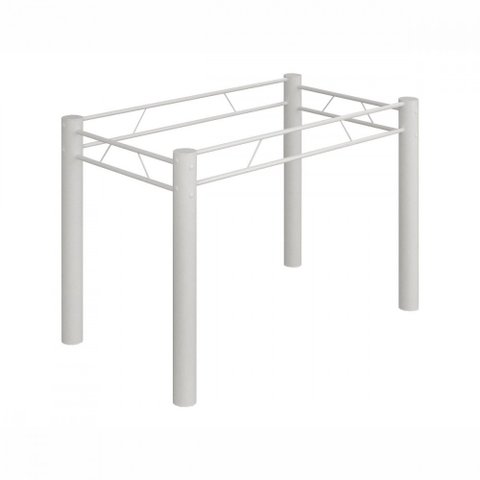Base para Mesa de 140x75 Paris Liso Branco Teixeira