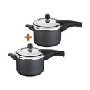 Ver imagem 1 de Kit - 2 Panelas De Pressão 4,5 Vancouver Grafite - Tramontina