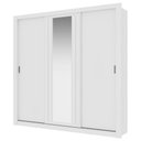 Ver imagem 2 de Guarda-Roupa Casal 3 Portas Doha Lux 2 Gavetas Carraro Ripado