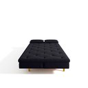 Ver mais imagens de Sofá Cama 3 Lugares em Suede Tokio Yescasa