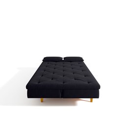 Sofá Cama 3 Lugares em Suede Tokio Yescasa - 8