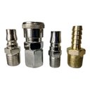 Ver imagem 1 de Kit Engate Rápido Esfera Alta Vazão 3/8 com 4 Peças