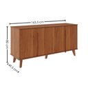 Ver imagem 3 de Buffet Balcao 4 Portas Mdf 163 Cm 22136 Cinamomo Molci