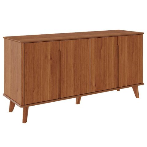 Buffet Balcao 4 Portas Mdf 163 Cm 22136 Cinamomo Molci