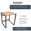Ver imagem 5 de Aparador Balcão para Máquina Lava e Seca Estrutura Preta