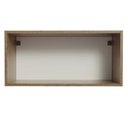 Ver mais imagens de Armário de Cozinha Aéreo de Cozinha 70 cm 1 Porta Basculante Rustic/Branco Agata Madesa
