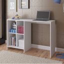 Ver imagem 3 de Conjunto 2 Peças 1 Escrivaninha 4 Nichos e 1 Estante para Livro 10