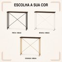 Ver imagem 7 de Mesa Escrivaninha para Estudo Office 0,76 cm Miami