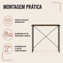 Ver imagem 5 de Mesa Escrivaninha para Estudo Office 0,76 cm Miami