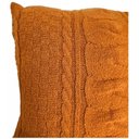 Ver imagem 2 de Capa para Almofada Tricot Wrin Terracota - Quadrada