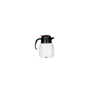 Bule Térmico para Café/chá/ Leite Aço Cores com Gatilho Mor:branco