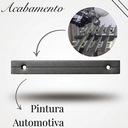 Ver imagem 6 de Kit 5 Puxadores Wave Cava Titânio 30cm Alumínio para Móveis Planejados e Porta MDF