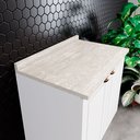 Ver imagem 1 de Tampo para Balcão Emily 80cm Cinza/Calcare