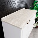 Ver imagem 1 de Tampo para Balcão Emily 120cm Cinza/Calcare