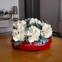 Ver imagem 2 de Vaso Bacia Osaka Vermelho Lira M 11,5x44X36 cm - D’Rossi