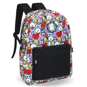 Mochila de Costas Escolar e Notebook Reforçada Bts Preto Clio