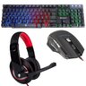 Kit Combo Teclado Gamer Mouse Gamer Luminoso Rgb Led+Headset - 1