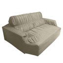 Ver imagem 1 de Capa de Sofá Retrátil 3 Lugares 2,30 X 1,10metros Resistente Elasticada Bege