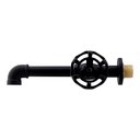 Ver imagem 5 de Torneira de Parede Cozinha e Lavatório Volante Redondo Living 1/2" Black Fosco (1199 Bk-700)